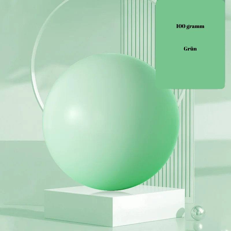 25 cm aufblasbarer Yoga-Pilates-Fitnessball in Rosa, Grün oder Lila – Anti-Explosion und rutschfest für Balance-Übungen