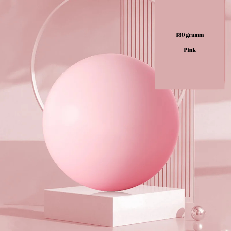 25 cm aufblasbarer Yoga-Pilates-Fitnessball in Rosa, Grün oder Lila – Anti-Explosion und rutschfest für Balance-Übungen