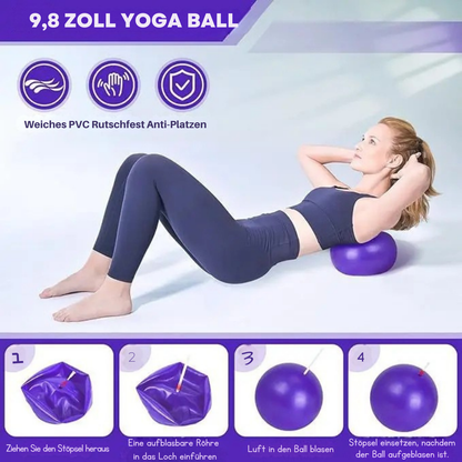 Komplettes 13-teiliges Pilates-Set – für Yoga, Pilates, Stretching und allgemeine Körperstraffung, ideal für Anfänger und Fortgeschrittene.
