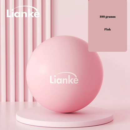 25 cm aufblasbarer Yoga-Pilates-Fitnessball in Rosa, Grün oder Lila – Anti-Explosion und rutschfest für Balance-Übungen