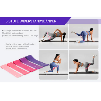 Komplettes 13-teiliges Pilates-Set – für Yoga, Pilates, Stretching und allgemeine Körperstraffung, ideal für Anfänger und Fortgeschrittene.