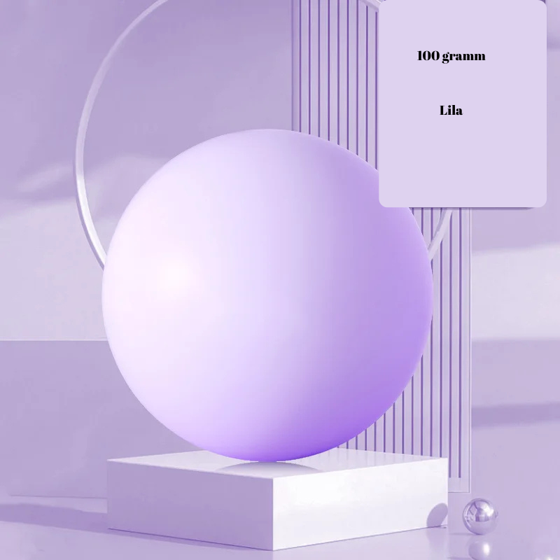 25 cm aufblasbarer Yoga-Pilates-Fitnessball in Rosa, Grün oder Lila – Anti-Explosion und rutschfest für Balance-Übungen